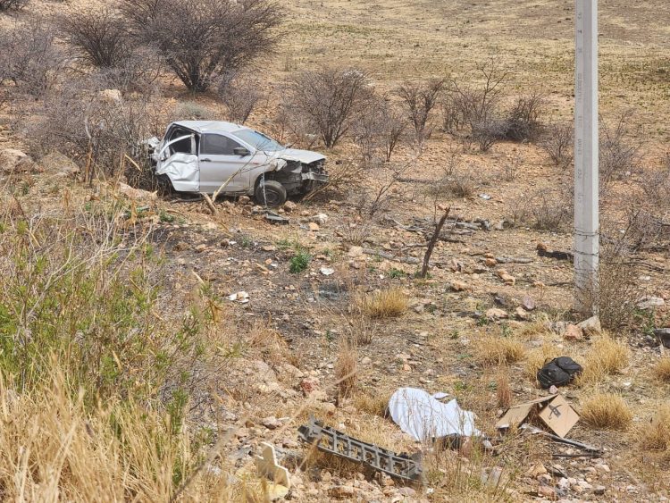 Murió tras fatal volcadura sobre la rúa Parral – Jiménez