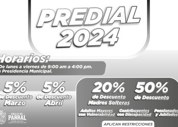 En marzo, descuento del 5% en el pago del Impuesto Predial