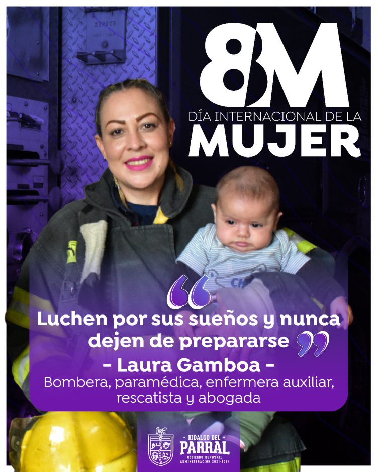 Laura desafía los estereotipos de género como bombera