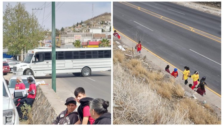 Acarreó Otto Valles, gente de la sierra para su registro y los regresó a pie