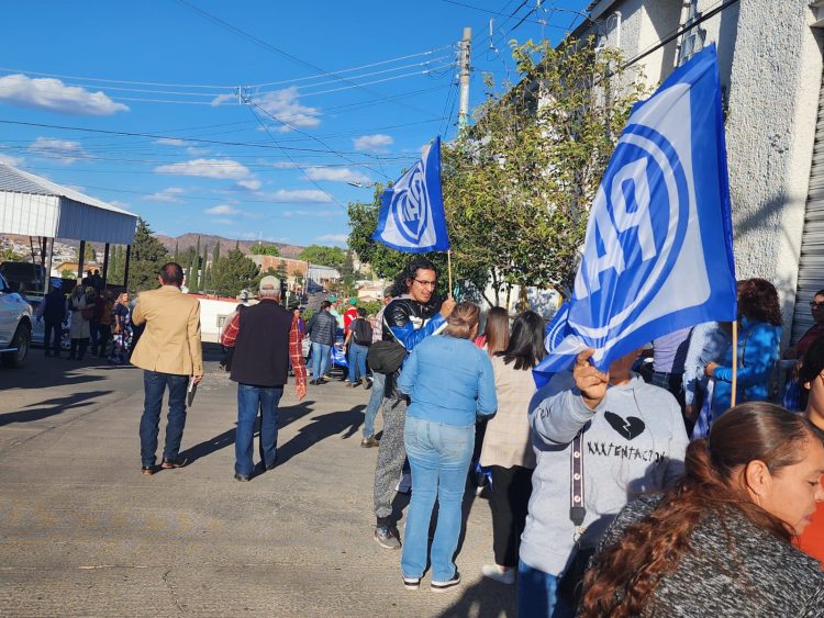 Desolado registro de Chava Calderón, y candidatos del «Frente Amplio por México”