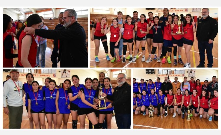 Gana Secundaria Valentín Gómez Farías el Torneo de Básquetbol Femenil