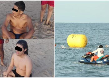 Rescataron a dos jóvenes de morir ahogados en Mazatlán