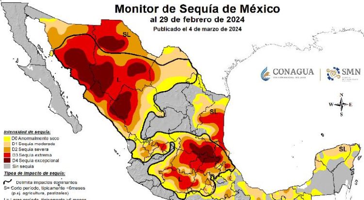 Es Chihuahua el segundo estado con la peor sequía en todo el país