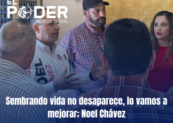 Sembrando vida no desaparece, lo vamos a mejorar; Noel Chávez