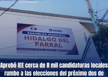 Aprobó IEE cerca de 8 mil candidaturas locales rumbo a las elecciones del próximo dos de junio
