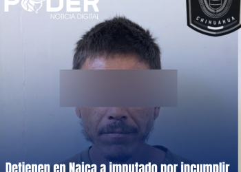 Huye a Naica para no pagar la pensión de su hija; fue detenido