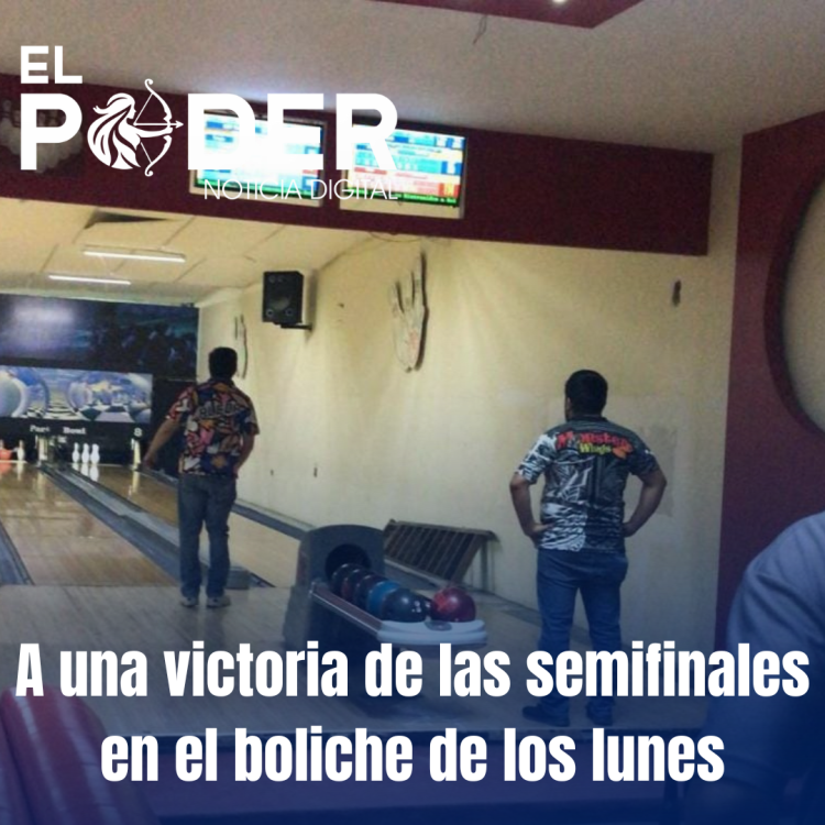 A una victoria de las semifinales en el boliche de los lunes