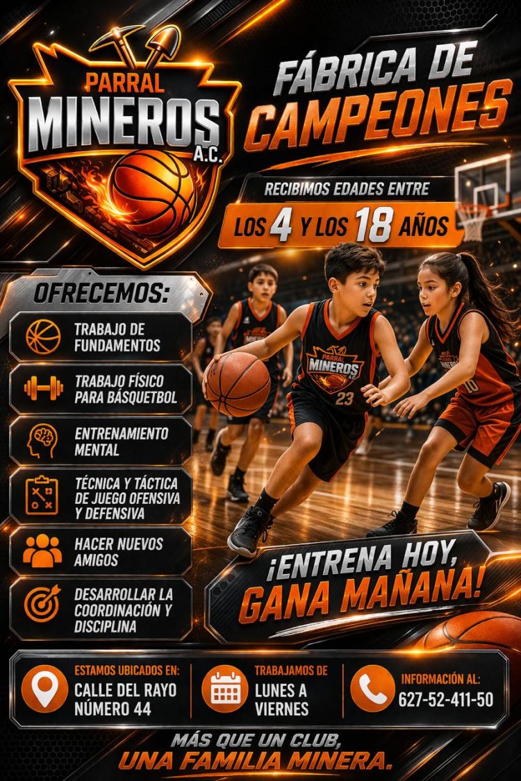 Invitan a formar parte del Club Mineros de Parral