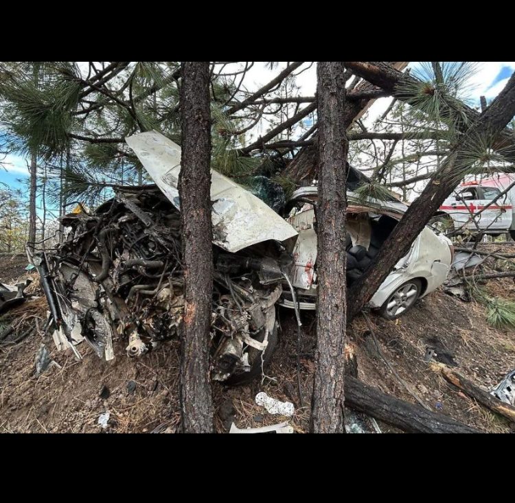 Aparatoso accidente en la carretera Guachochi-Balleza deja tres personas lesionadas