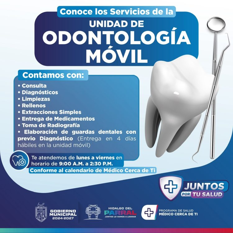 Gobierno de Parral fortalece la salud bucal con guardas dentales gratuitas a través de Médico Cerca de Ti