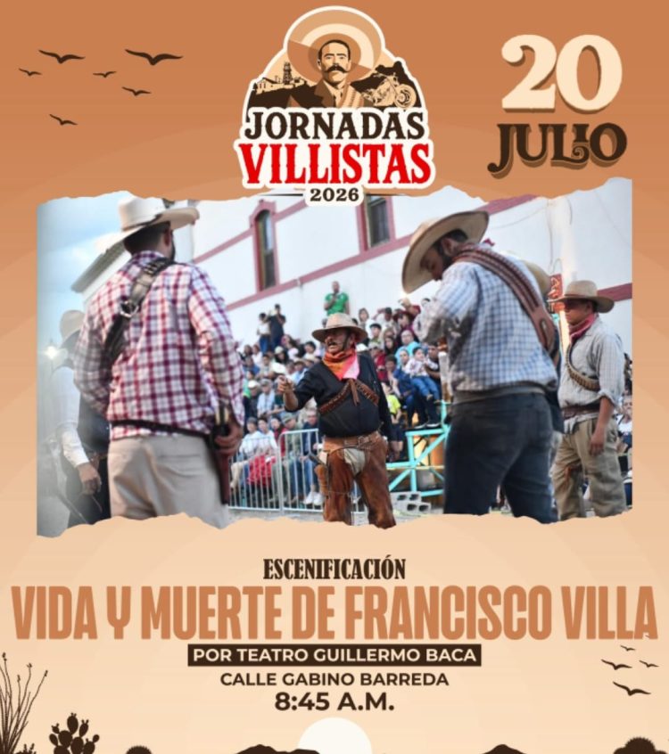 Cierre temporal en calle Gabino Barreda por escenificaciones villistas