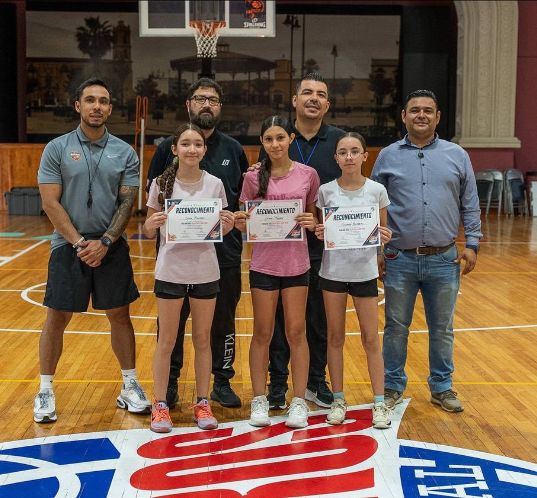Impulsa el alcalde Salvador Calderón el talento deportivo con 100 becas otorgadas en el campamento Pick and Roll