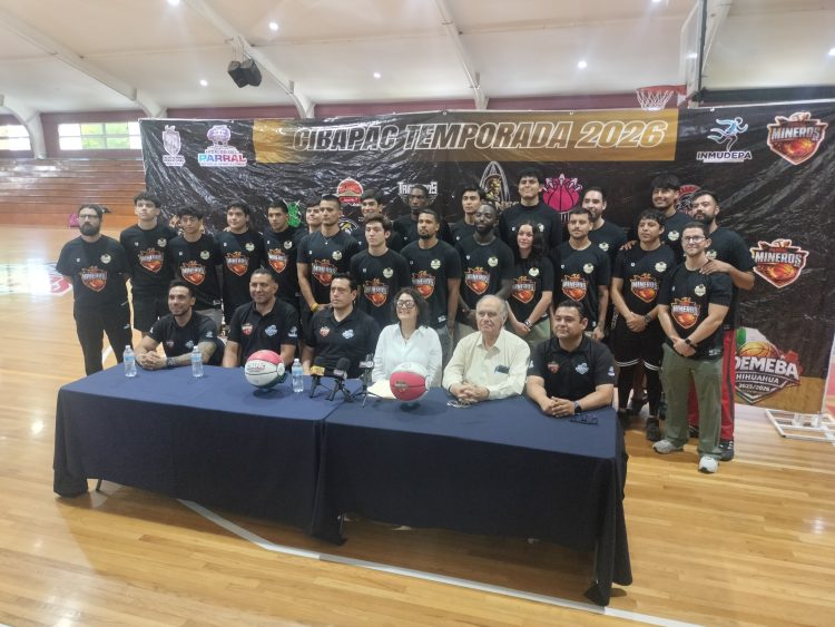 ¡Mineros de Parral A.C. hará historia en el basquetbol parralense!