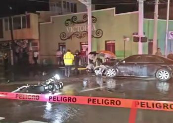 Choque termina en tragedia para joven motociclista