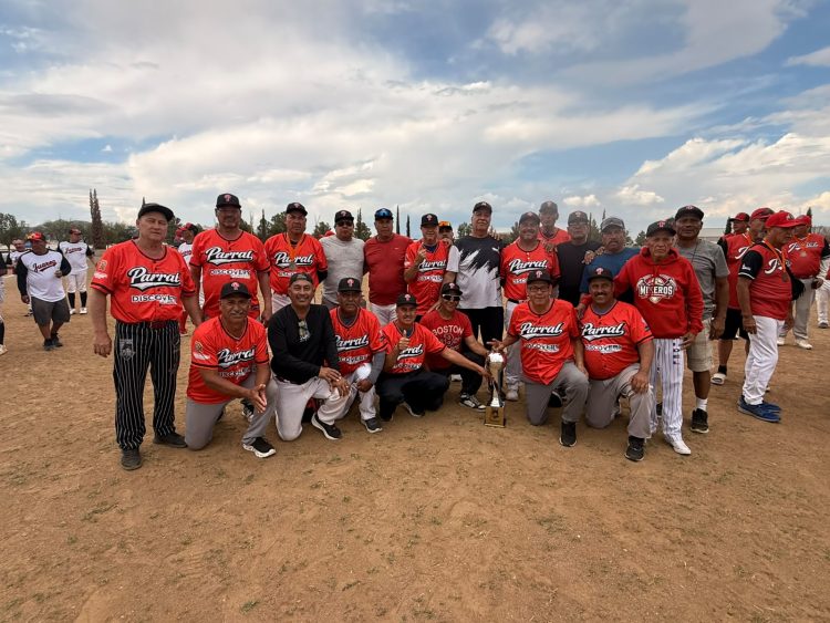 ¡Mineros de Parral, campeones invictos del Estatal de Beisbol 2026!