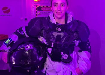 Jhovana Vota, estudiante del Tecnológico de Parral, participa como astronauta análoga en misión internacional en Polonia