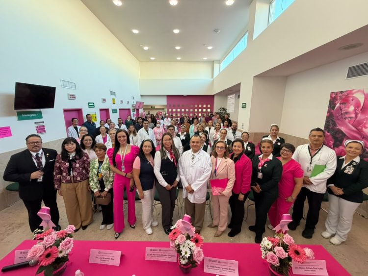 IMSS Chihuahua impulsa la campaña “Octubre también es turquesa” para fortalecer la detección oportuna del cáncer
