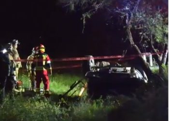 Tragedia en San Francisco del Oro, Volcadura deja una persona sin vida