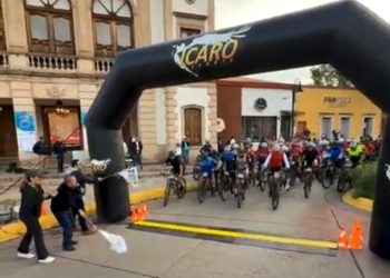 ¡Con gran fervor, arranco la II edición de la travesía de los pueblos mineros MTB en Parral