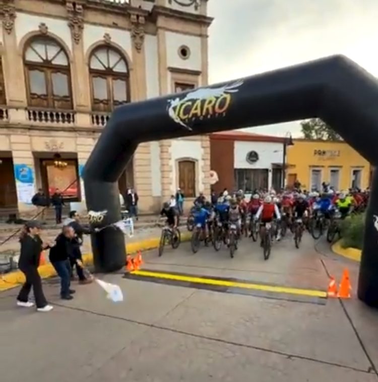 ¡Con gran fervor, arranco la II edición de la travesía de los pueblos mineros MTB en Parral